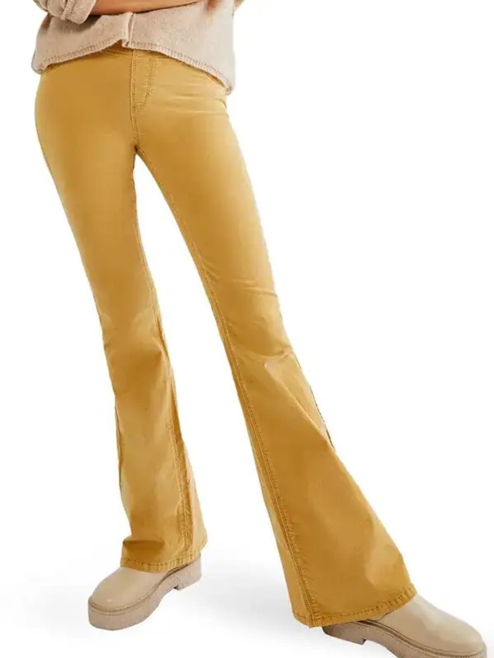 We The Free Pull-on Flare Corduroy Pants